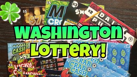 washington lottery scratch ticket scanner|Washington's Lottery .